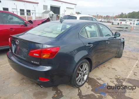 2008 Lexus Is 250 из США, поврежденный, VIN JTHBK262385082925